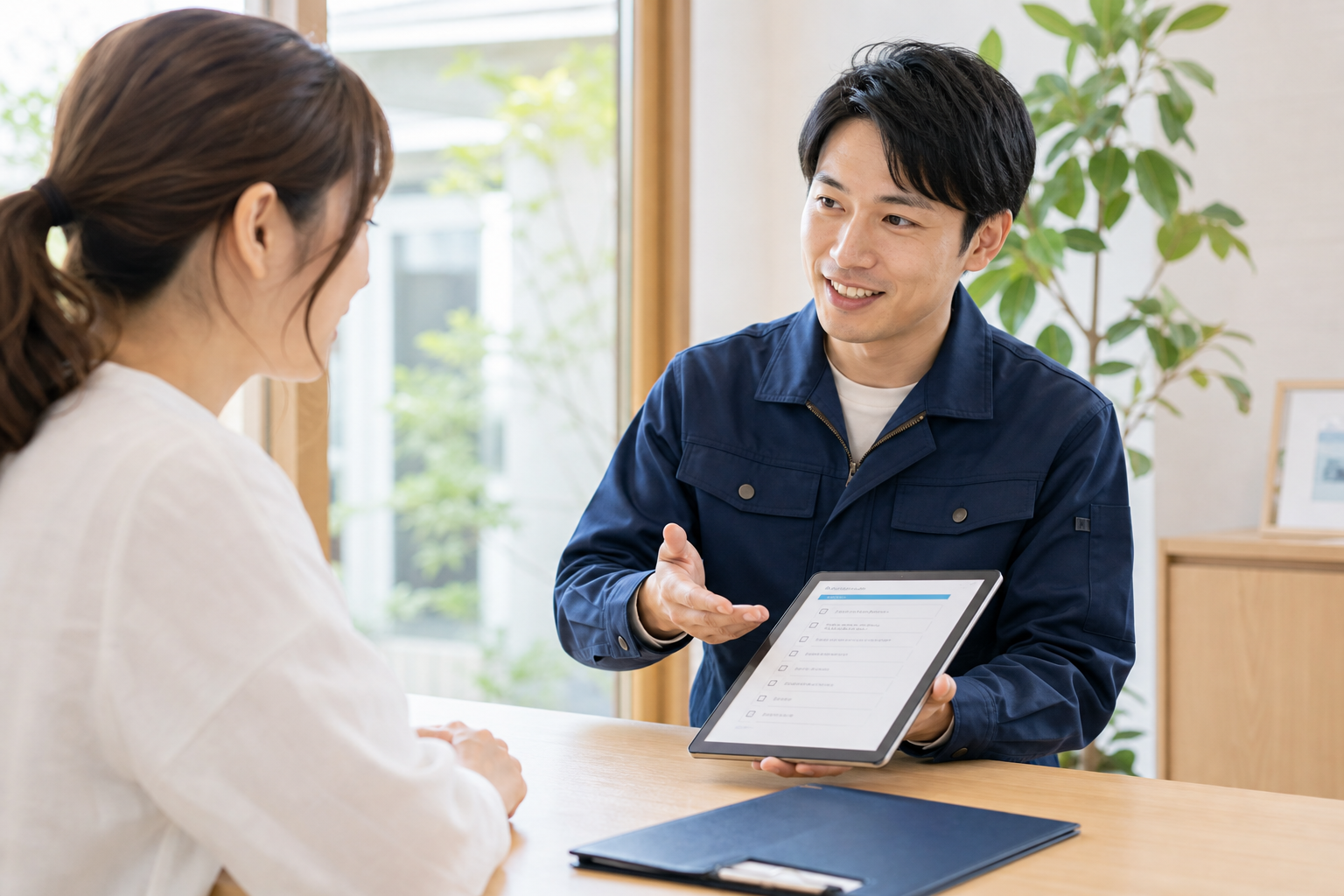 現地確認のイメージ