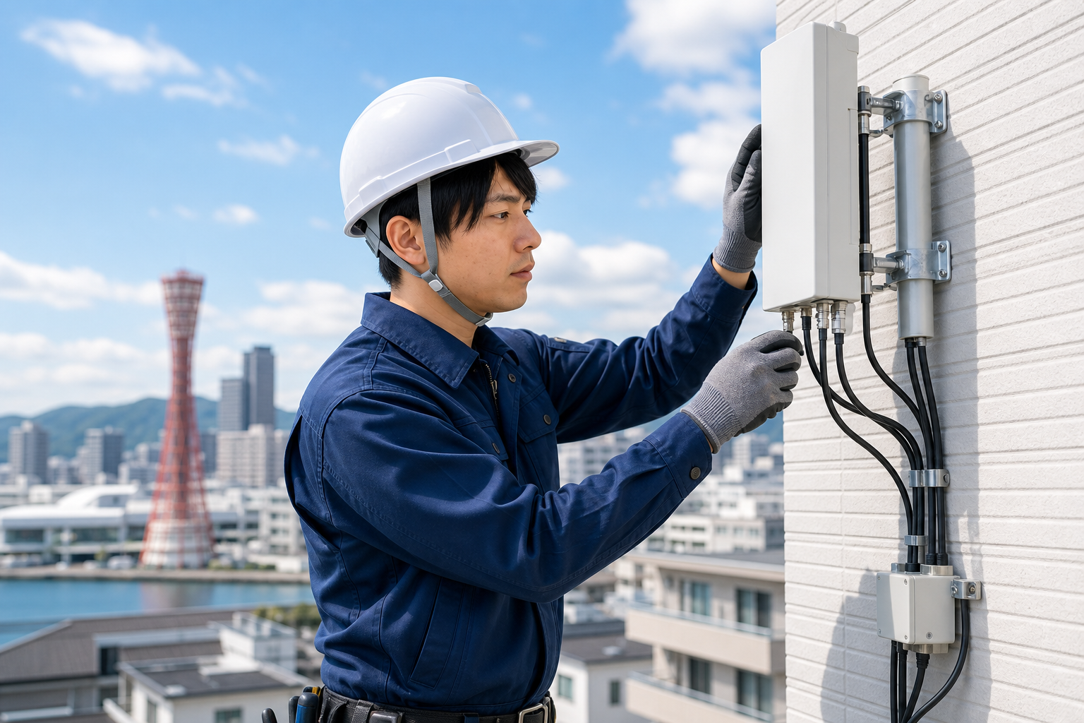 通信・アンテナ工事のイメージ